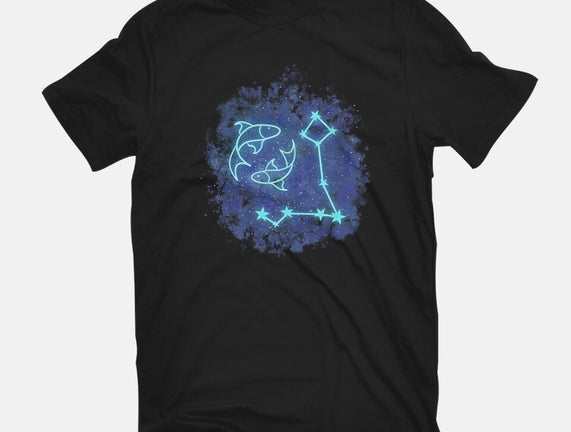 Pisces Neon Constellation