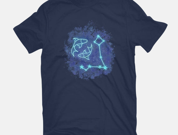 Pisces Neon Constellation