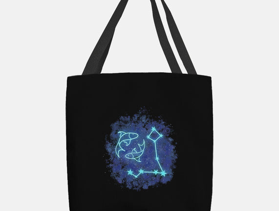 Pisces Neon Constellation