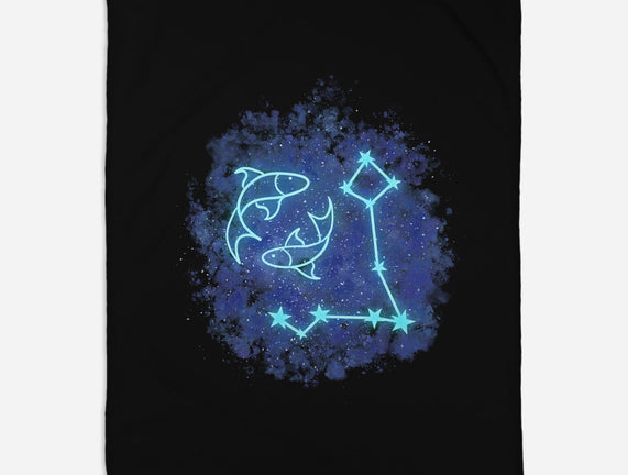 Pisces Neon Constellation