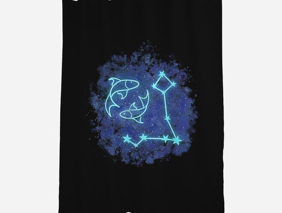 Pisces Neon Constellation