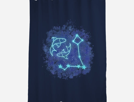 Pisces Neon Constellation