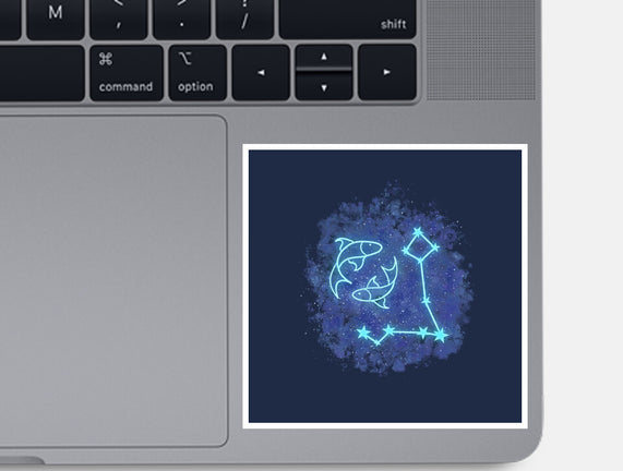 Pisces Neon Constellation