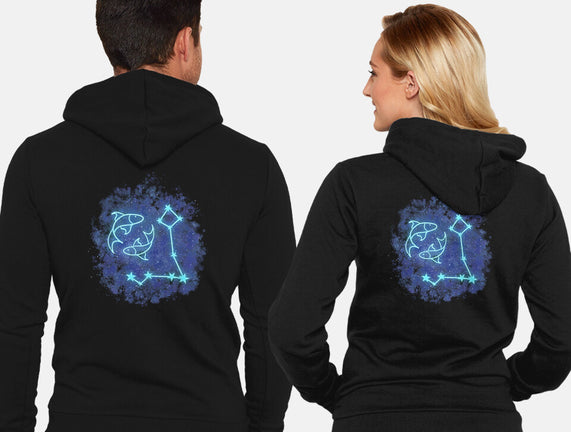 Pisces Neon Constellation
