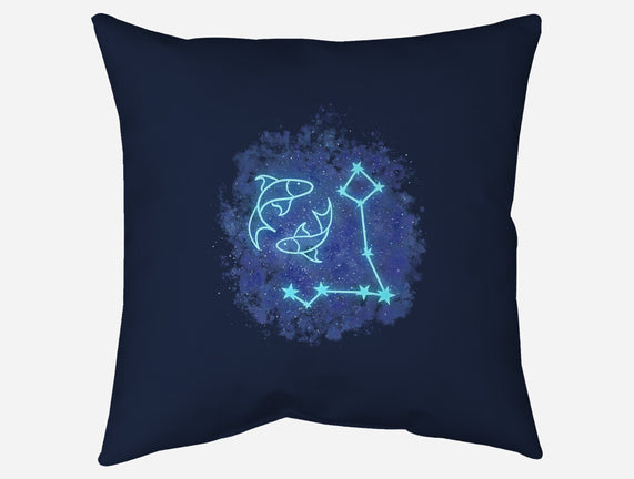Pisces Neon Constellation