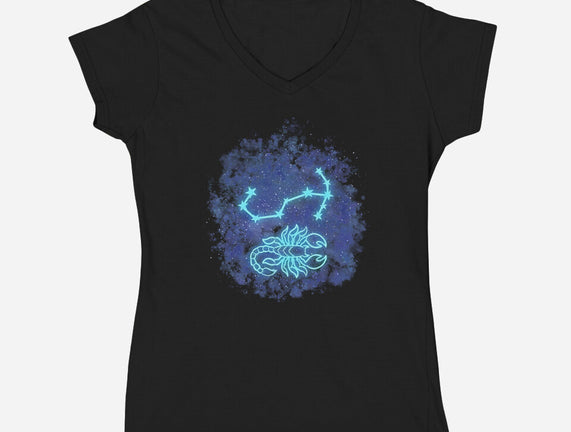 Scorpio Neon Constellation