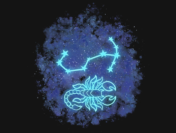 Scorpio Neon Constellation