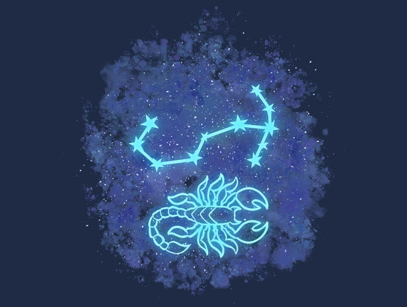 Scorpio Neon Constellation