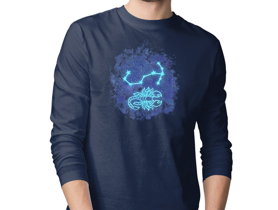 Scorpio Neon Constellation