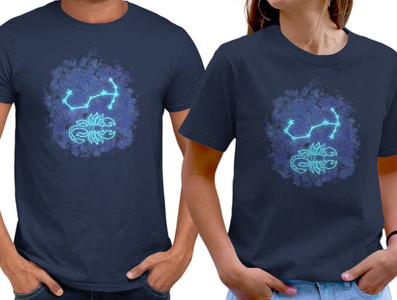 Scorpio Neon Constellation