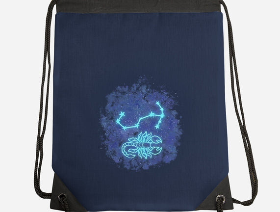 Scorpio Neon Constellation