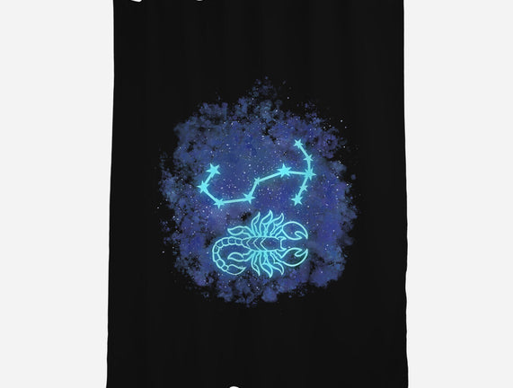 Scorpio Neon Constellation