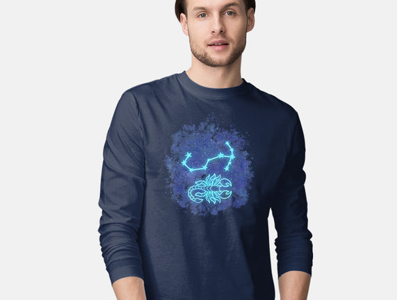 Scorpio Neon Constellation