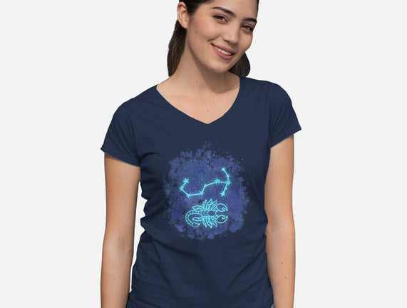 Scorpio Neon Constellation