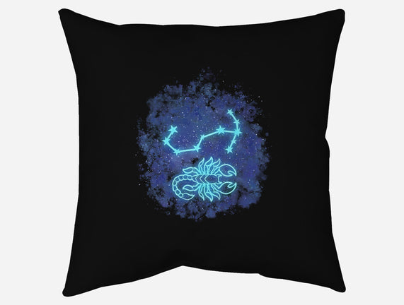 Scorpio Neon Constellation