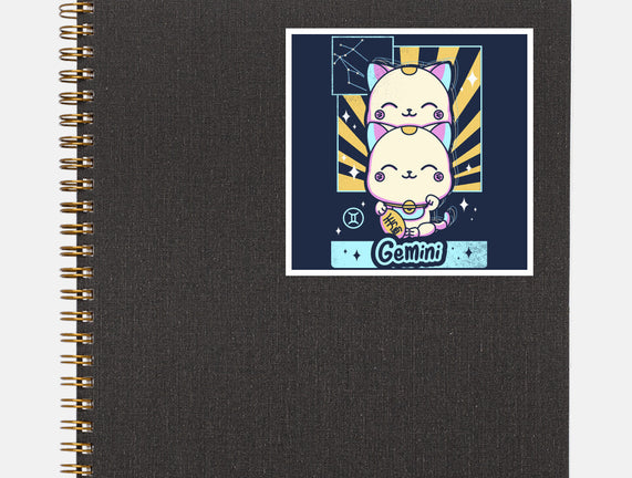 Kawaii Zodiac Gemini