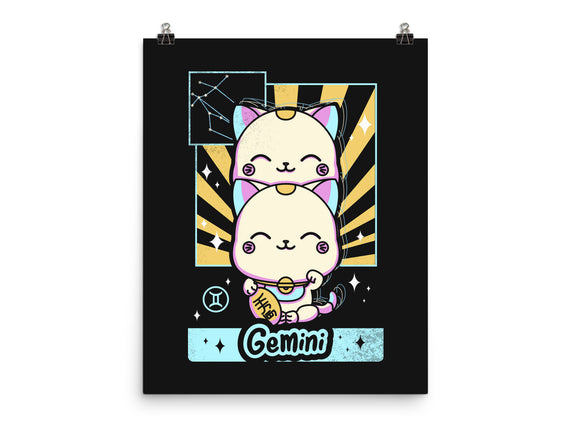 Kawaii Zodiac Gemini