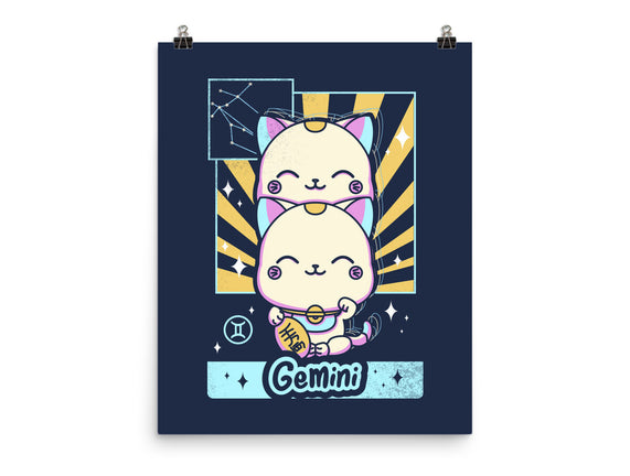 Kawaii Zodiac Gemini