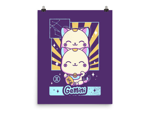 Kawaii Zodiac Gemini