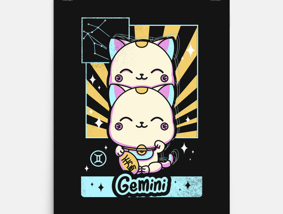 Kawaii Zodiac Gemini