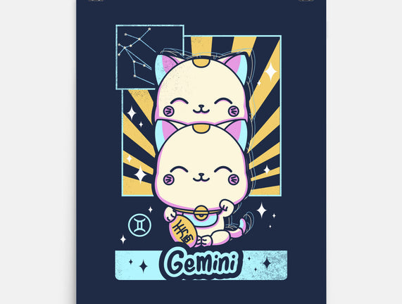 Kawaii Zodiac Gemini