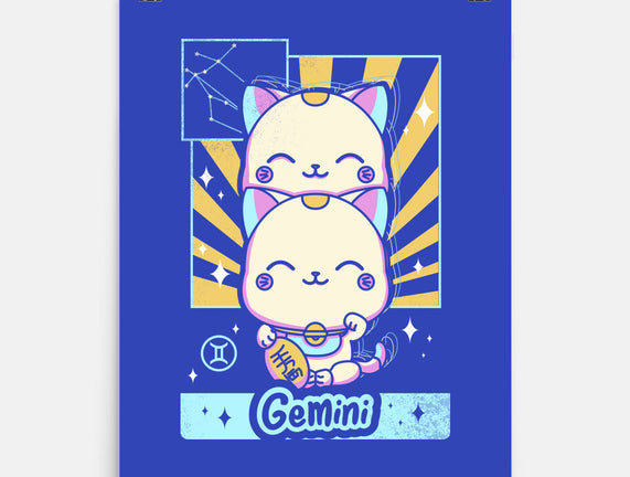 Kawaii Zodiac Gemini