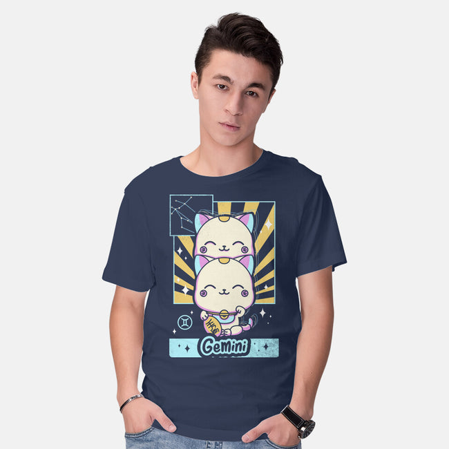 Kawaii Zodiac Gemini-Mens-Basic-Tee-Donnie