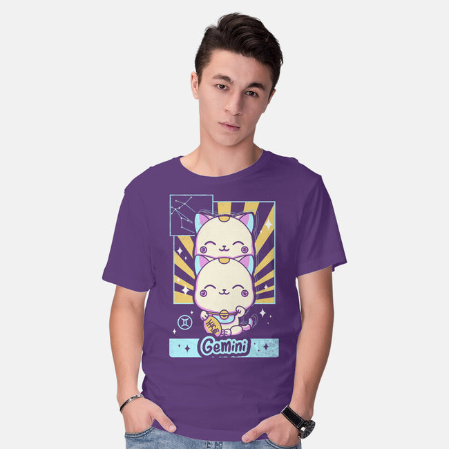Kawaii Zodiac Gemini-Mens-Basic-Tee-Donnie