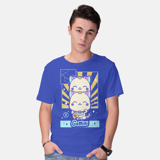 Kawaii Zodiac Gemini-Mens-Basic-Tee-Donnie