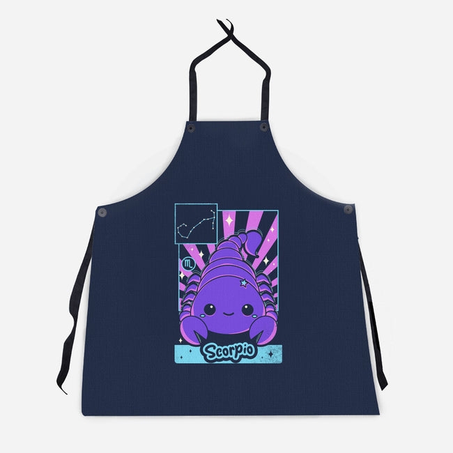 Kawaii Zodiac Scorpio-Unisex-Kitchen-Apron-Donnie