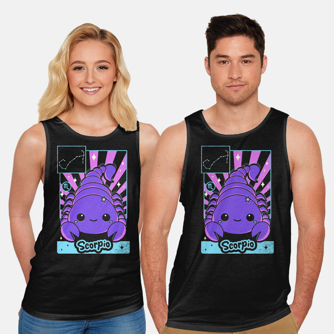 Kawaii Zodiac Scorpio-Unisex-Basic-Tank-Donnie