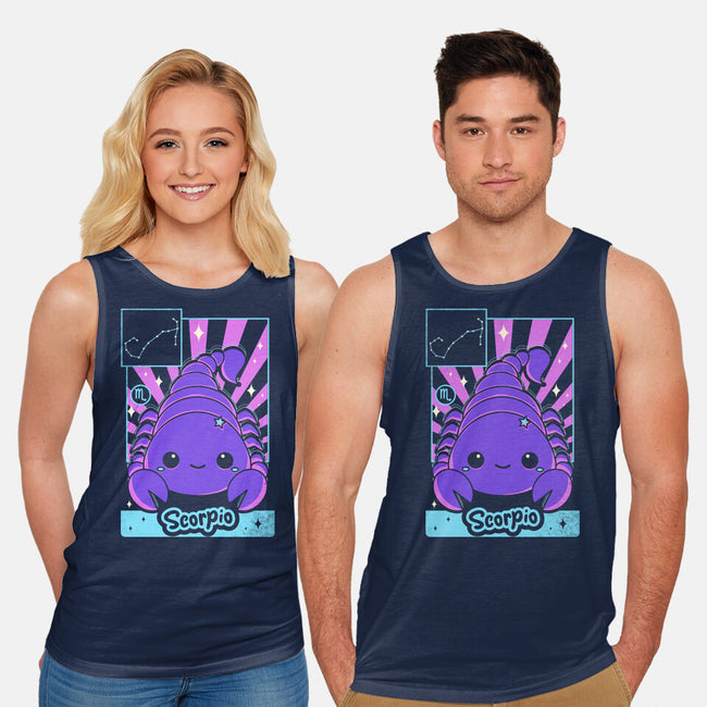 Kawaii Zodiac Scorpio-Unisex-Basic-Tank-Donnie