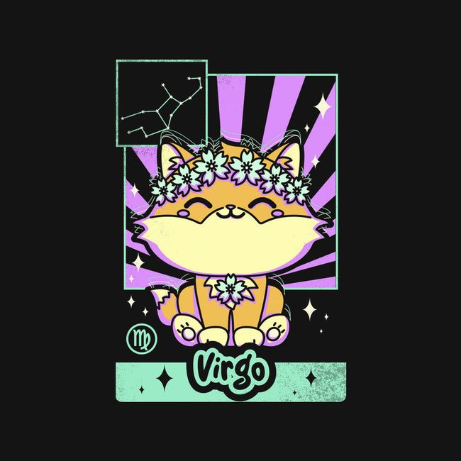 Kawaii Zodiac Virgo-None-Polyester-Shower Curtain-Donnie