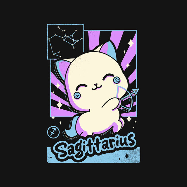 Kawaii Zodiac Sagittarius-None-Polyester-Shower Curtain-Donnie