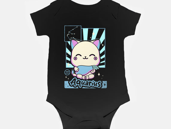 Kawaii Zodiac Aquarius