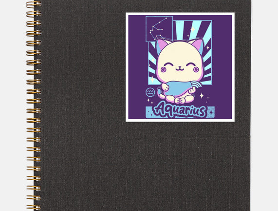 Kawaii Zodiac Aquarius