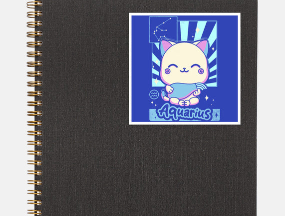Kawaii Zodiac Aquarius
