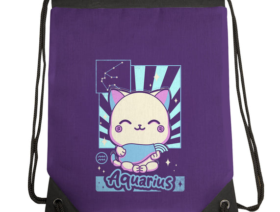 Kawaii Zodiac Aquarius