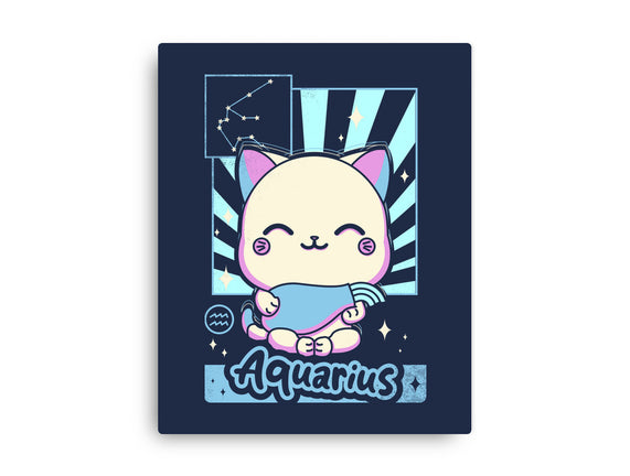 Kawaii Zodiac Aquarius