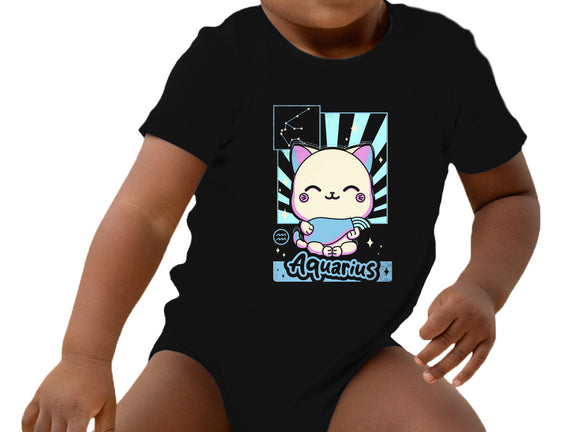 Kawaii Zodiac Aquarius