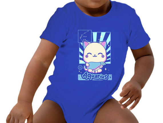 Kawaii Zodiac Aquarius