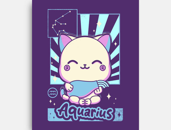 Kawaii Zodiac Aquarius
