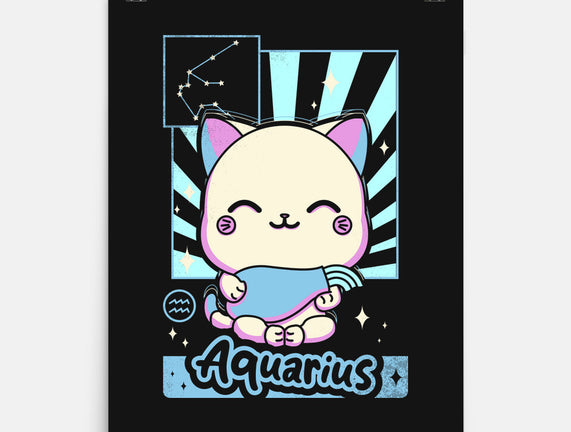 Kawaii Zodiac Aquarius