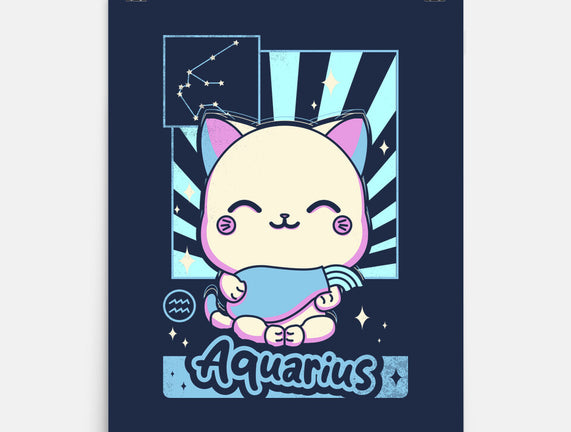 Kawaii Zodiac Aquarius