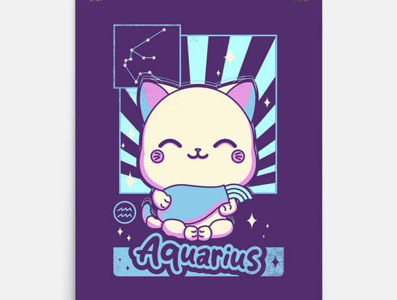 Kawaii Zodiac Aquarius