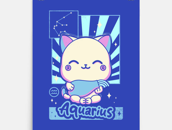 Kawaii Zodiac Aquarius