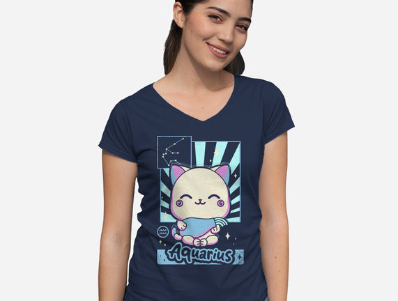 Kawaii Zodiac Aquarius