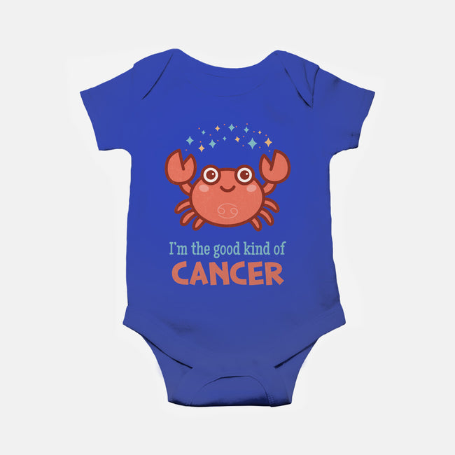 Cancer The Good Kind-Baby-Basic-Onesie-WatershipBound