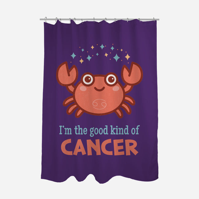 Cancer The Good Kind-None-Polyester-Shower Curtain-WatershipBound