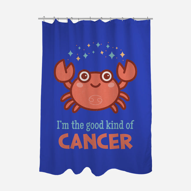 Cancer The Good Kind-None-Polyester-Shower Curtain-WatershipBound